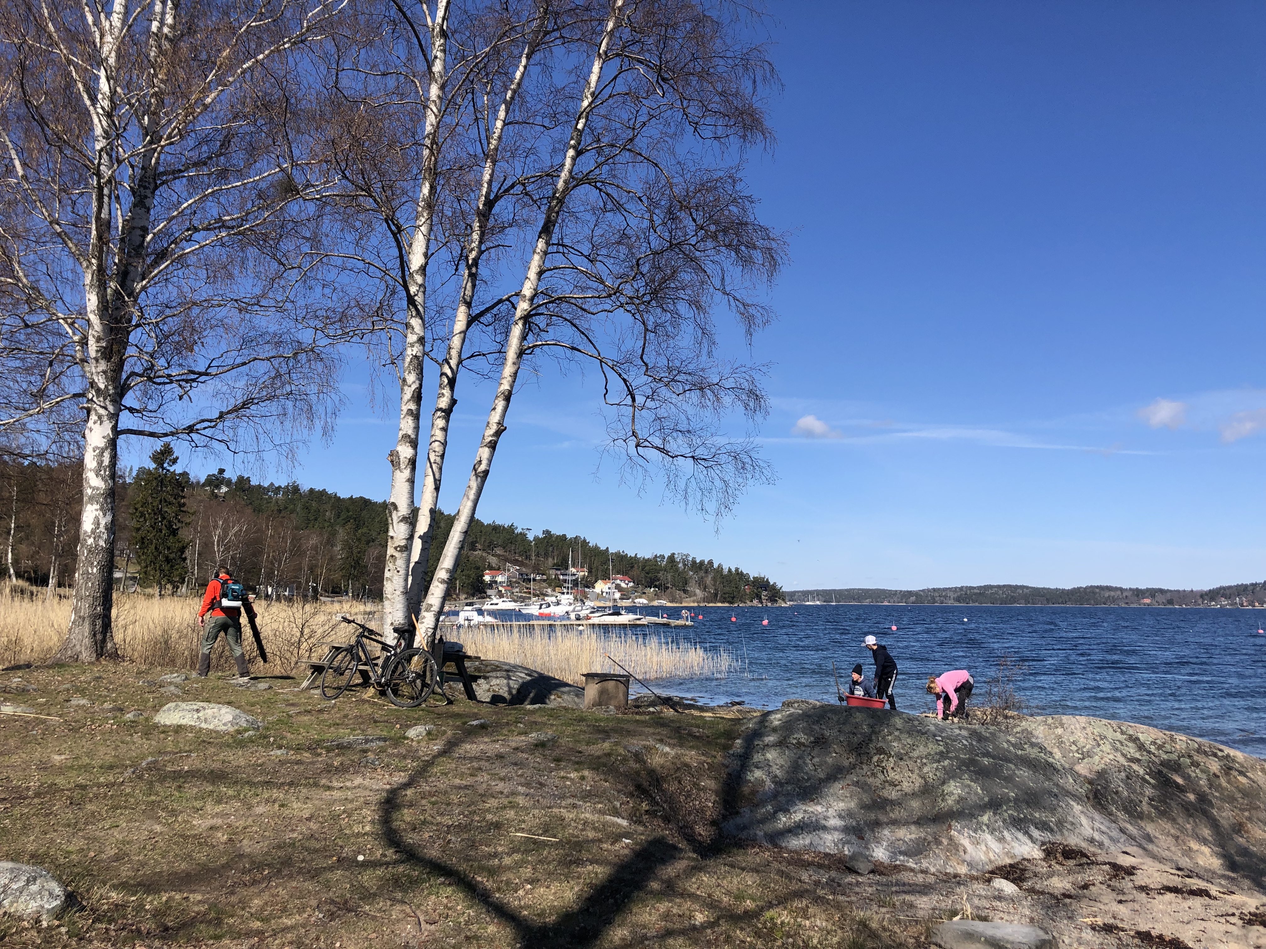 Ny trappa till bastun